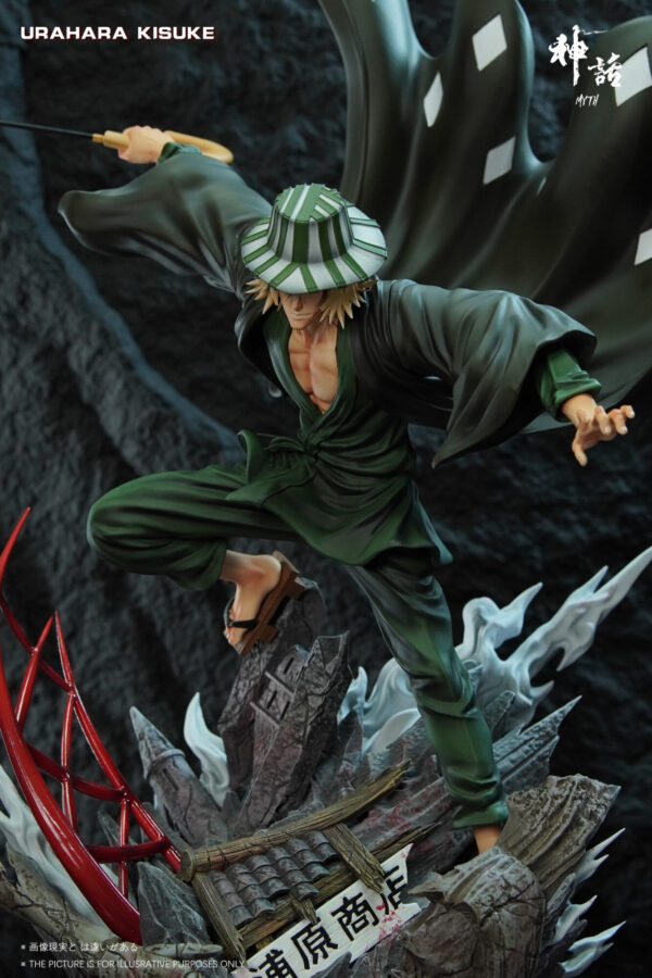 urahara kisuke bleach myth studio estatua resina 1 63