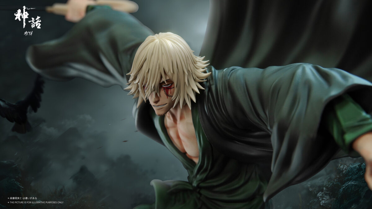 urahara kisuke bleach myth studio estatua resina 1 68