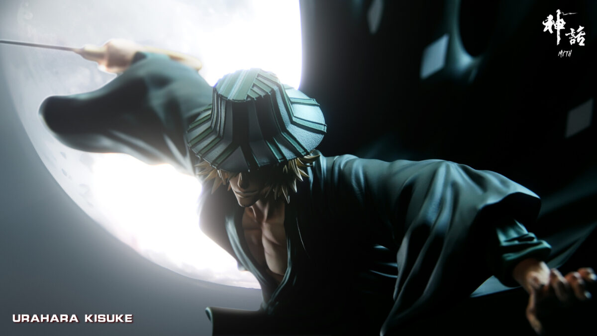 urahara kisuke bleach myth studio estatua resina 1 69