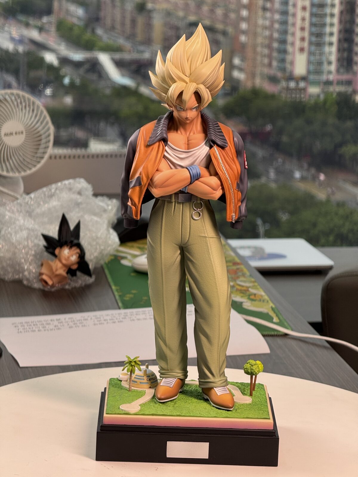 wish studio son goku 1 6 dragon ball z estatua resina6