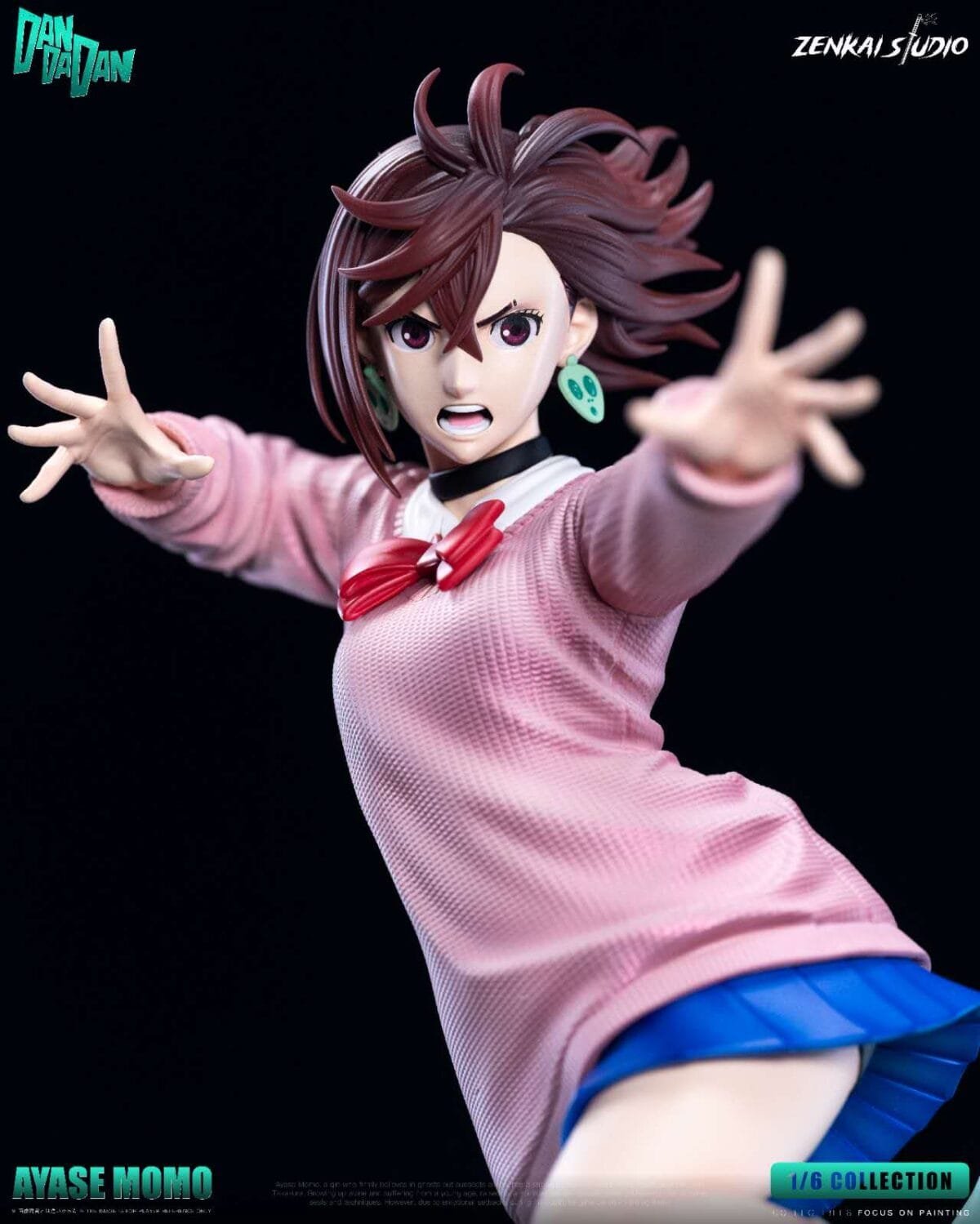 zenkai studio momo ayase dan da dan estatua 1 67