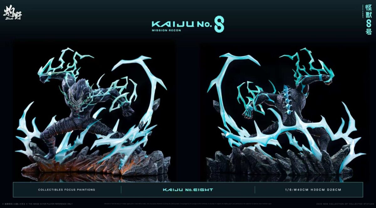 zhuoye kaiju8 hibino kafka estatua resina 1 65