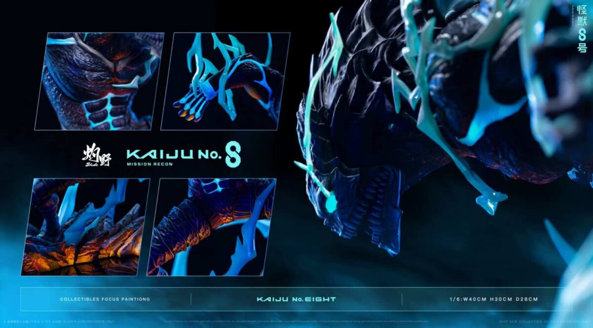 zhuoye kaiju8 hibino kafka estatua resina 1 66
