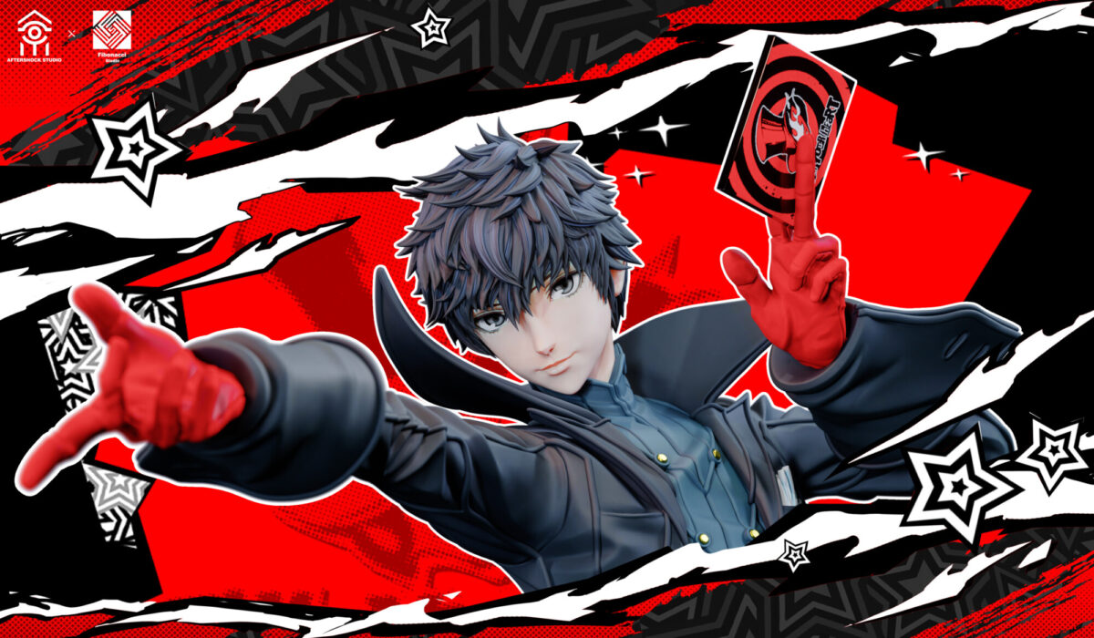 aftershock fibonacci studio persona 5 royal joker arsene estatua 1 64