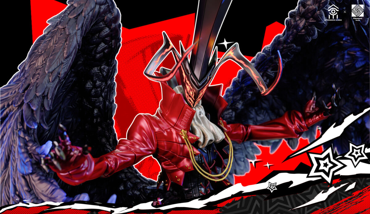 aftershock fibonacci studio persona 5 royal joker arsene estatua 1 67