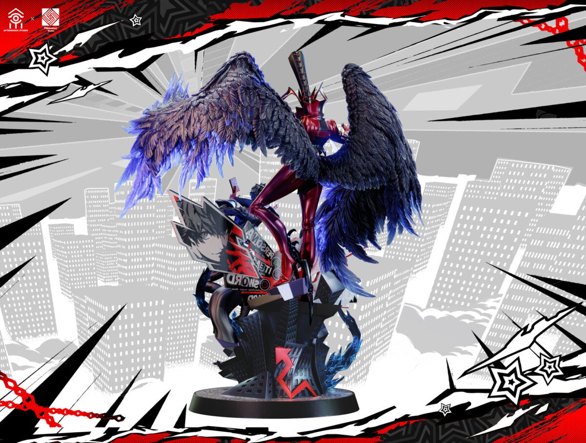 aftershock fibonacci studio persona 5 royal joker arsene estatua 1 69