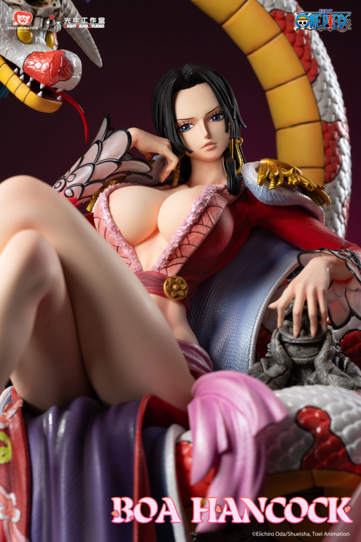 boa hancock one piece estatua resina lightyear studio toei2