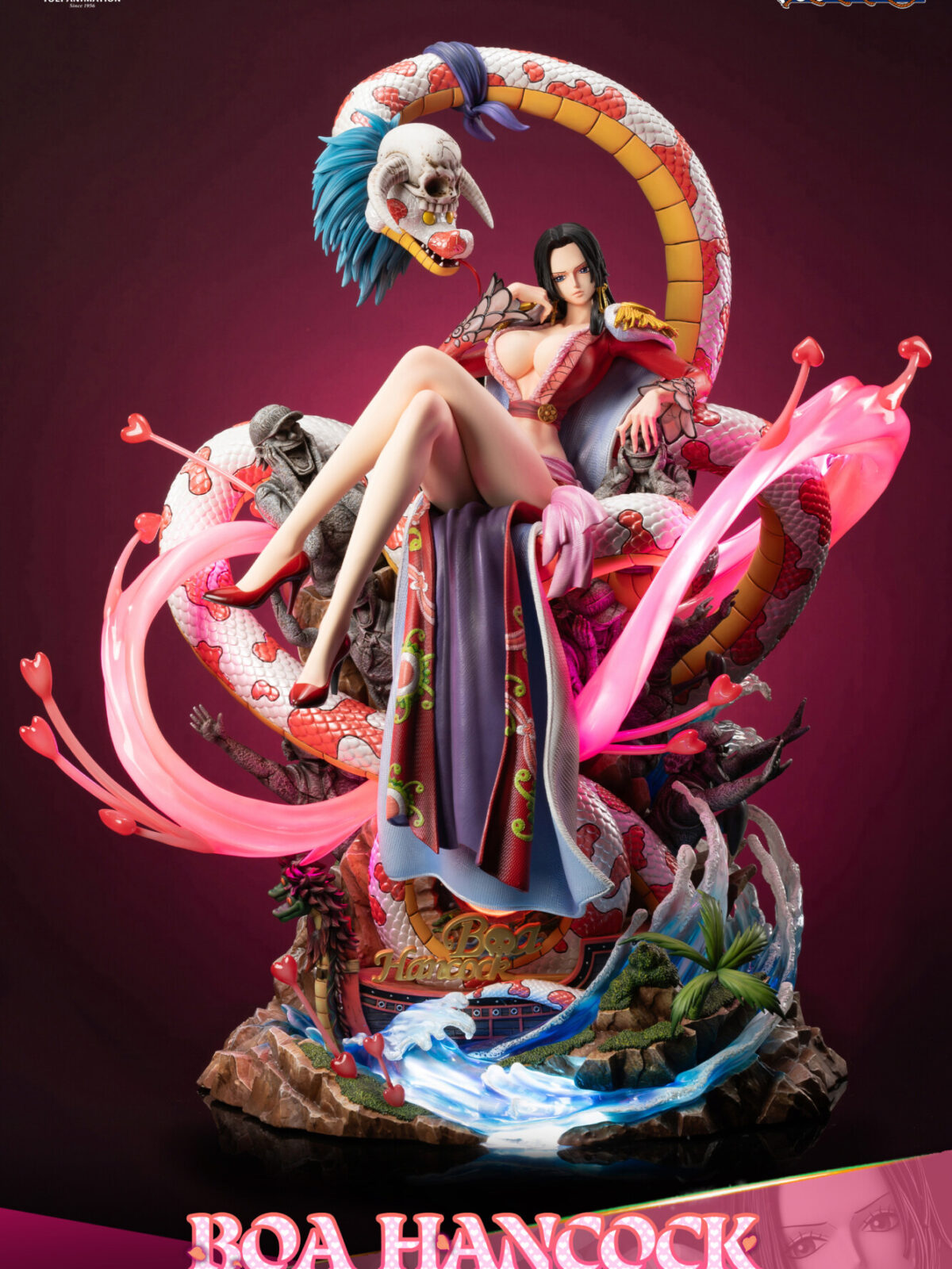 boa hancock one piece estatua resina lightyear studio toei9