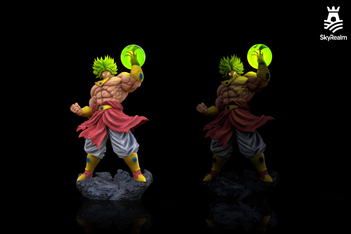 broly dragon ball z estatua resina 1 6 skyrealm studio1