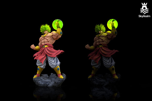 broly dragon ball z estatua resina 1 6 skyrealm studio1