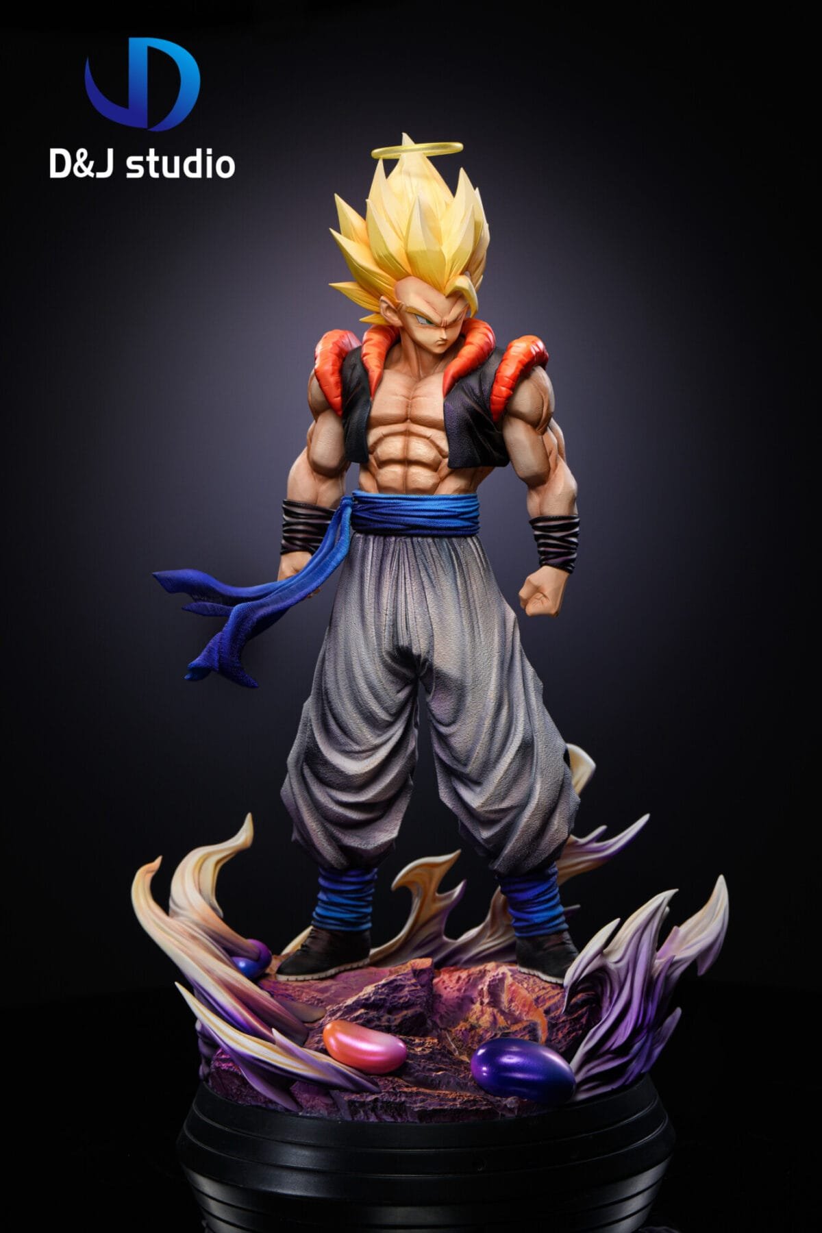 dj studio dragon ball z gogeta estatua resina 1 6 1 42