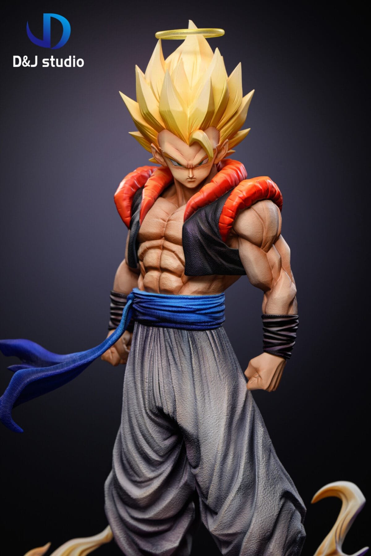 dj studio dragon ball z gogeta estatua resina 1 6 1 47