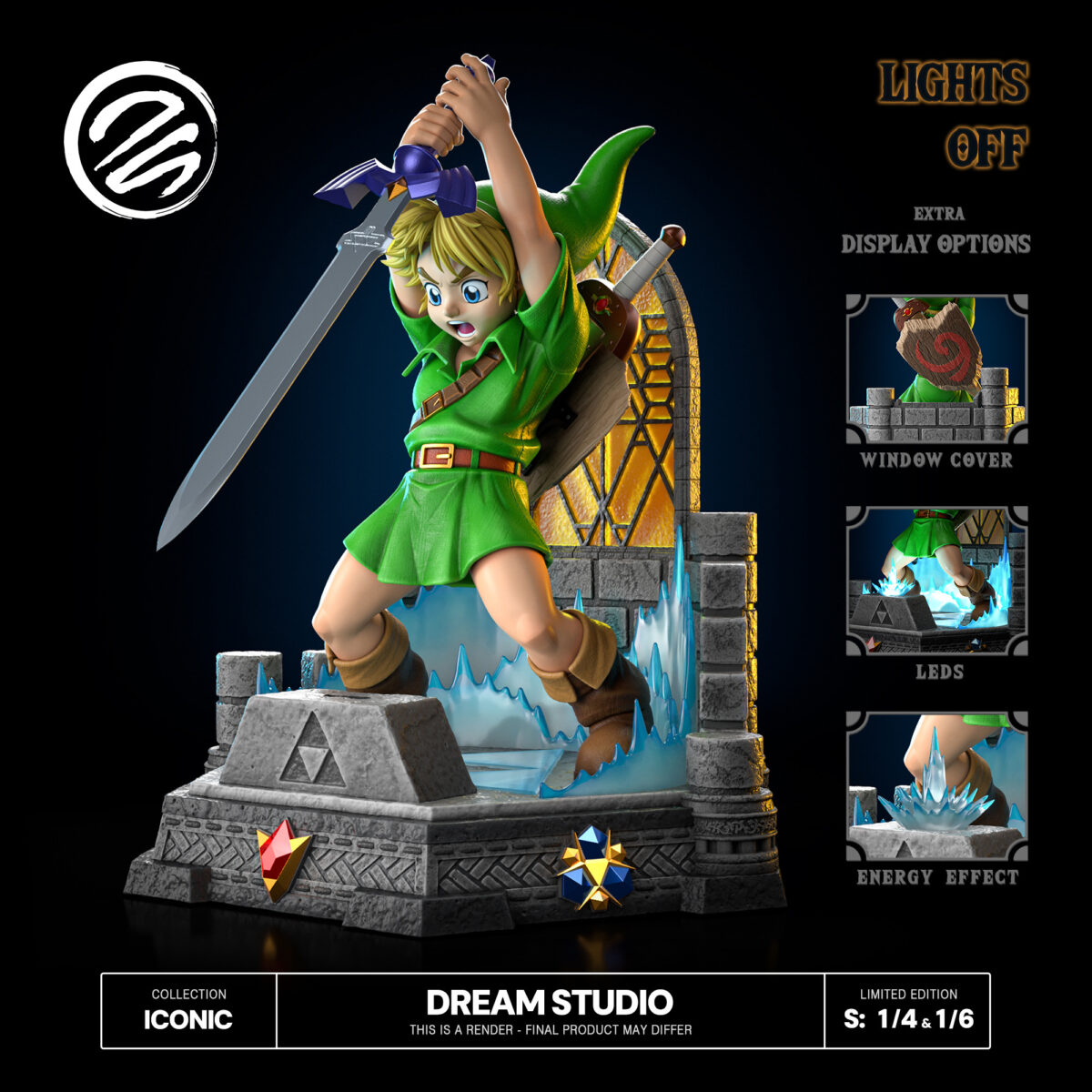 dream studio young link master sword zelda oot10