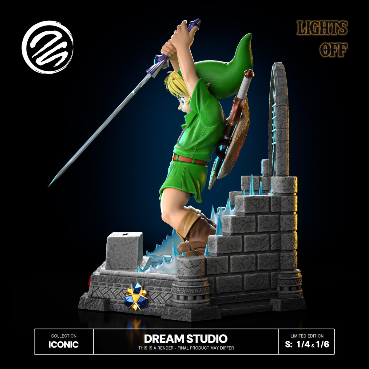 dream studio young link master sword zelda oot5