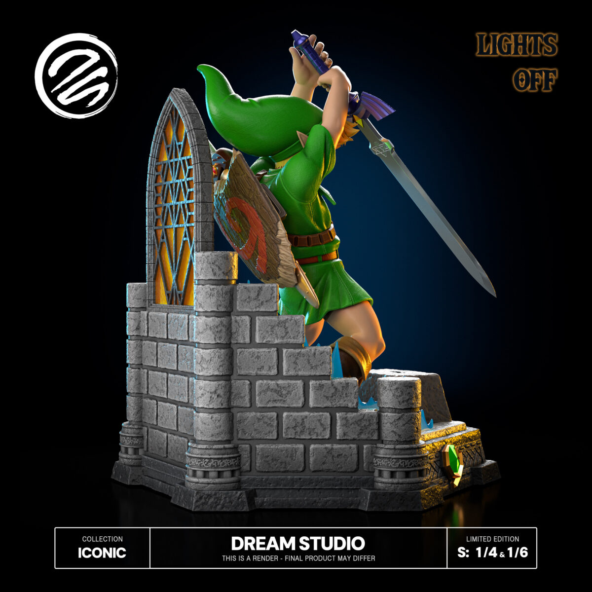 dream studio young link master sword zelda oot7