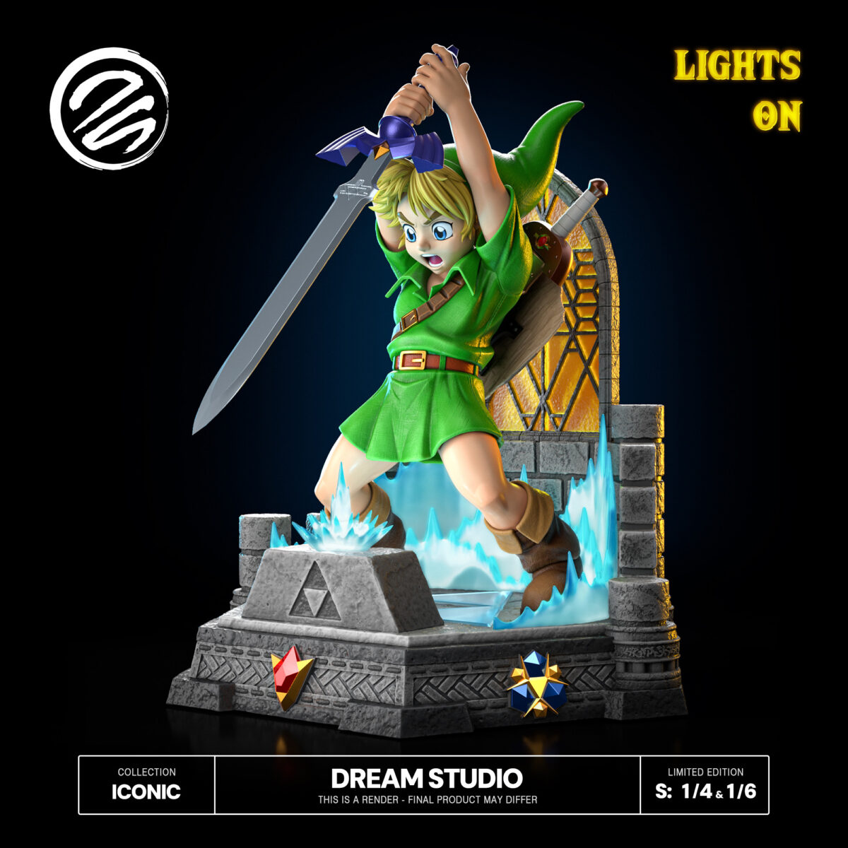 dream studio young link master sword zelda oot9