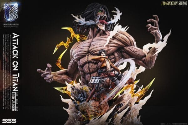 eren titan attack on titan imagination studio estatua 1 63