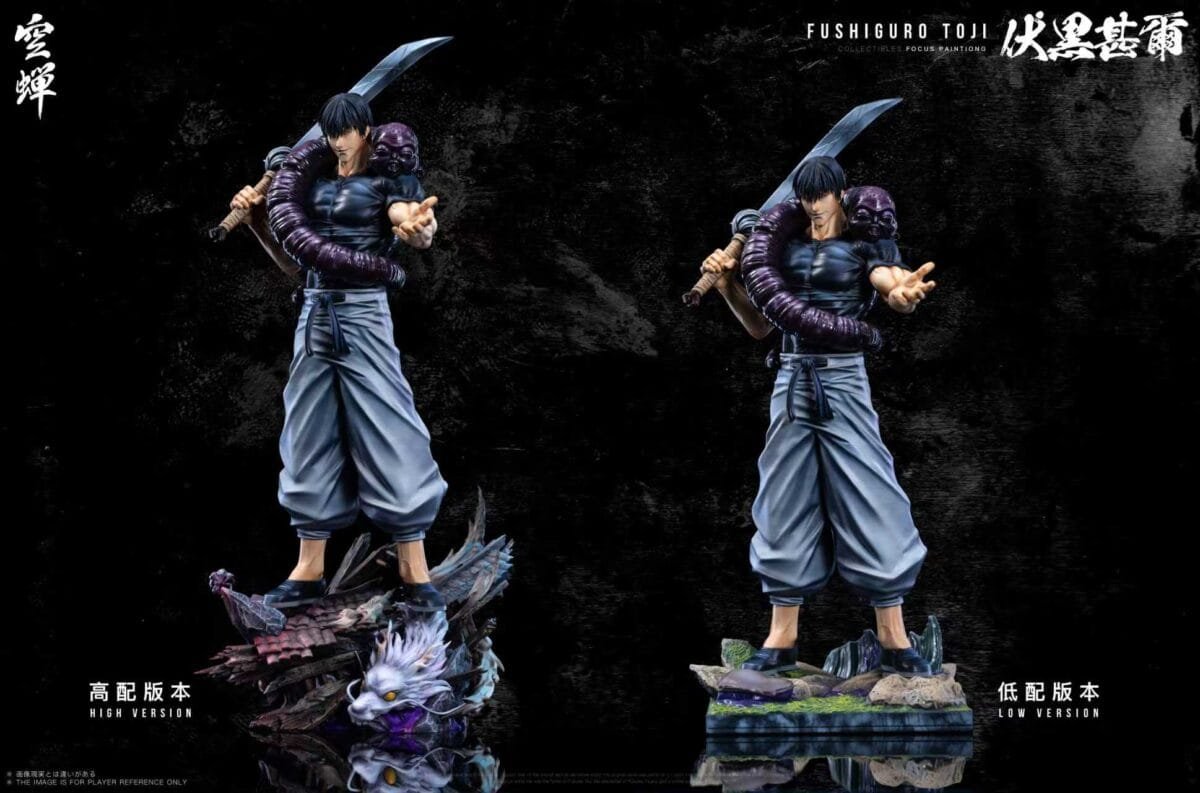 fushiguro toji jujutsu kaisen kuchan studio 1 6 estatua resina9