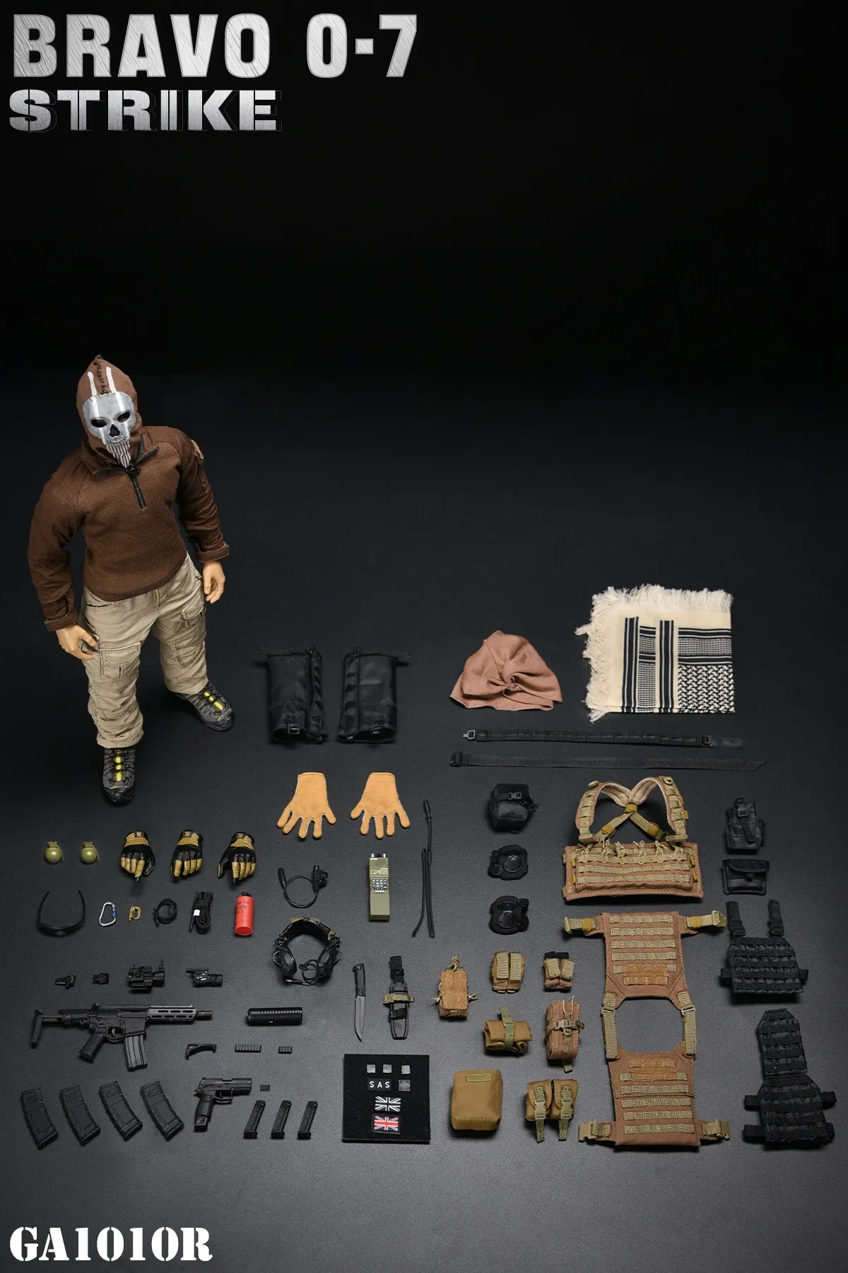 Generals Armoury Bravo 0-7 Strike GA1010R Figura Articulada 1/6