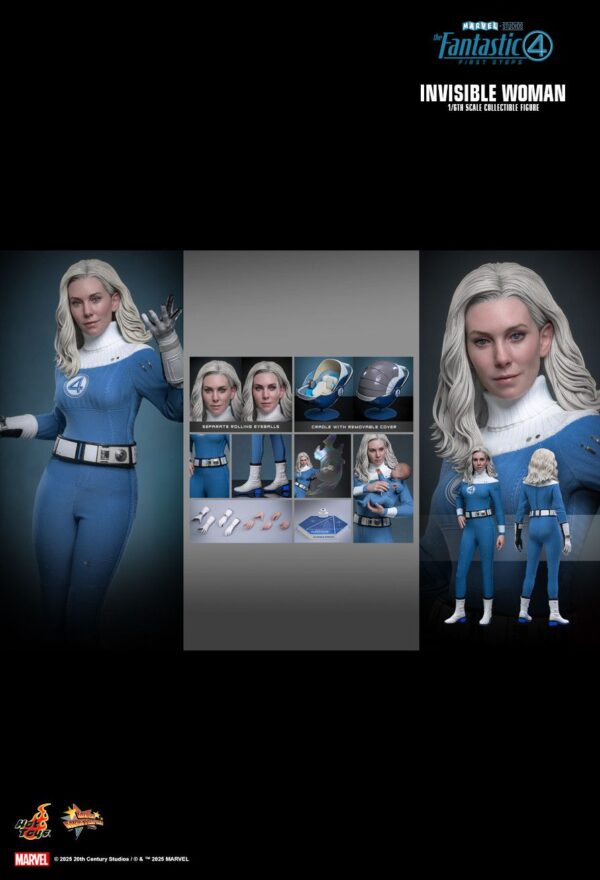 hot toys invisible woman fantastic four mms823b 824b15