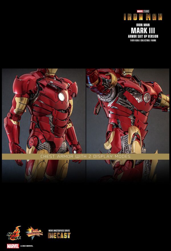 hot toys iron man mark iii armor suit up mms825d72b1