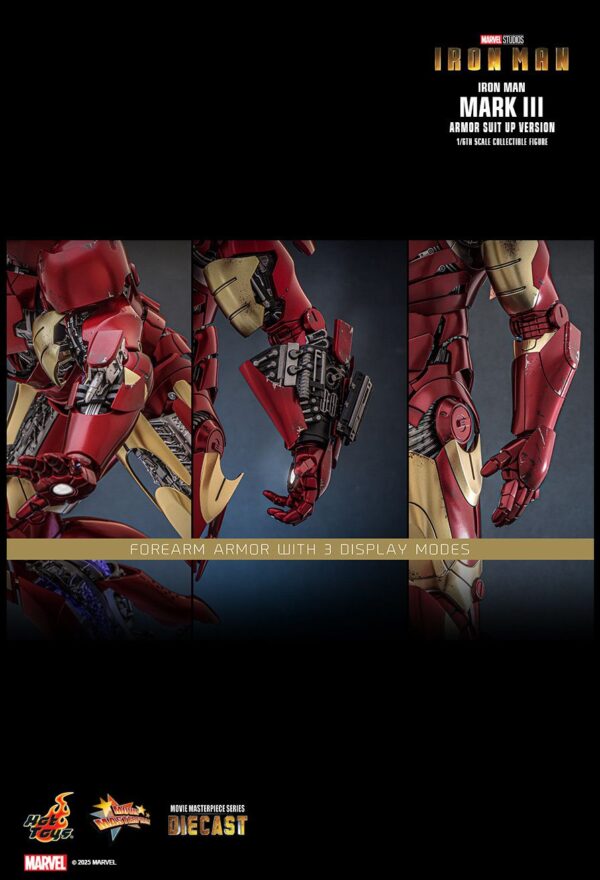 hot toys iron man mark iii armor suit up mms825d72b11