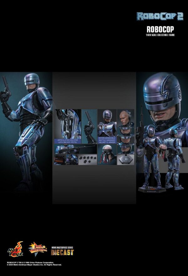 hot toys robocop 2 mms827d74b figura articulada14