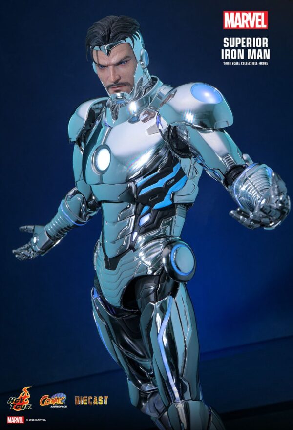 hot toys superior iron man marvel 1 67