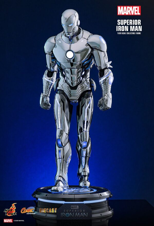 hot toys superior iron man marvel 1 68