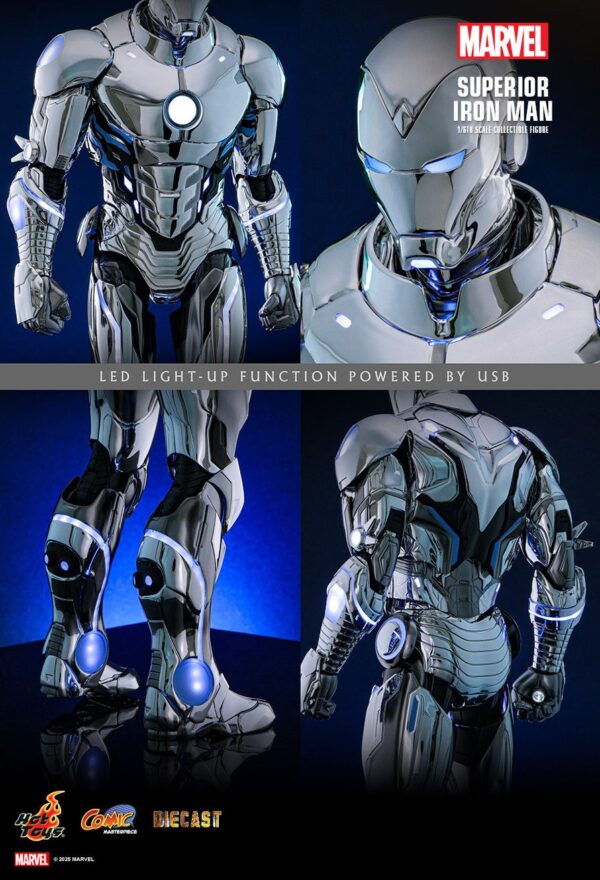 hot toys superior iron man marvel 1 69