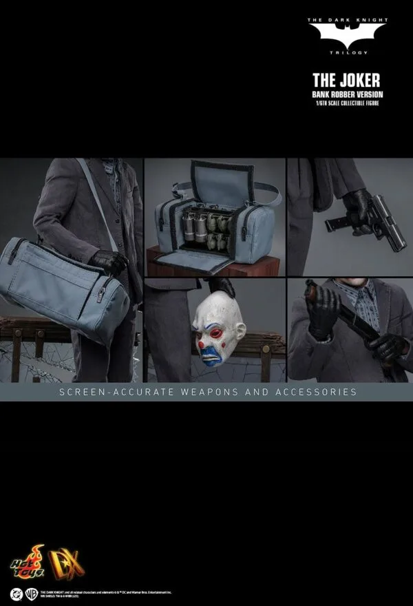 Hot Toys The Joker Bank Robber DX50B - Figura Articulada 1/6 The