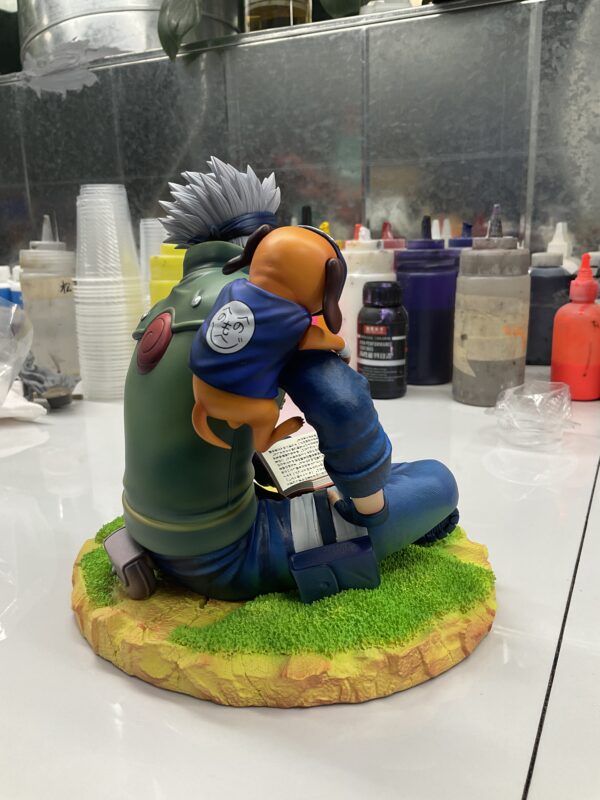 idealism studio kakashi pakkun estatua resina 1 6 naruto2