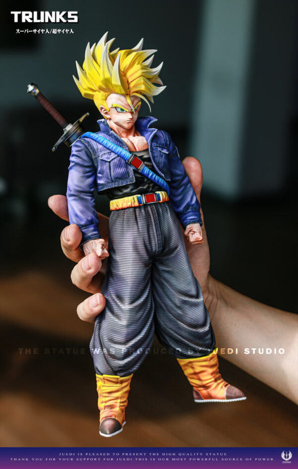 jd studio future trunks dragon ball z estatua resina 1 62