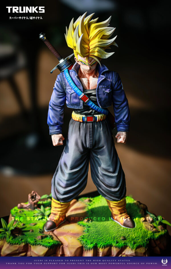 jd studio future trunks dragon ball z estatua resina 1 66