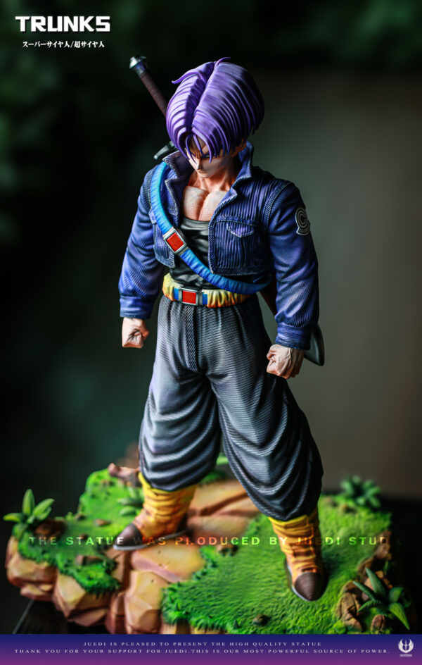 jd studio future trunks dragon ball z estatua resina 1 68