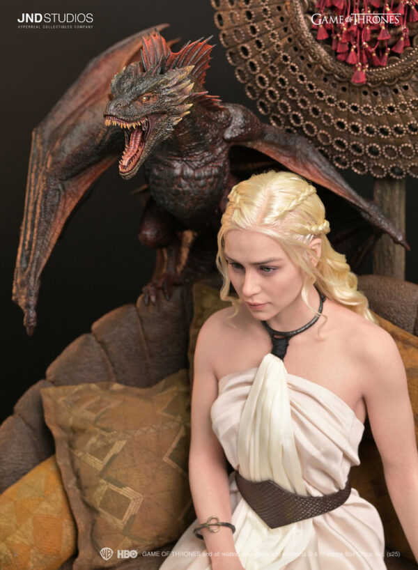 jnd studios daenerys targaryen estatua resina 1 3 game of thrones1