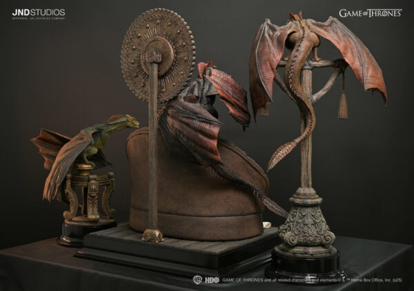 jnd studios daenerys targaryen estatua resina 1 3 game of thrones10