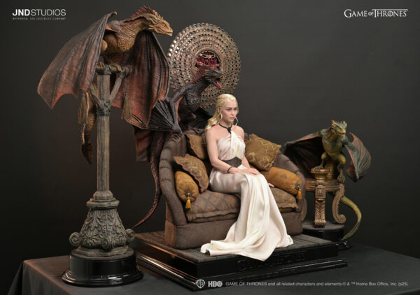 jnd studios daenerys targaryen estatua resina 1 3 game of thrones7