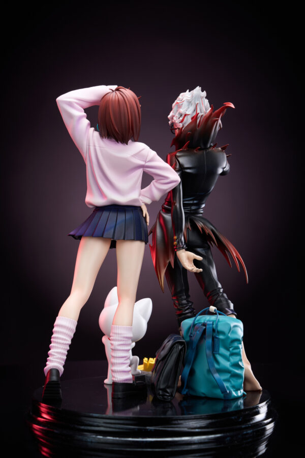 judgment studio dan da dan okarun momo estatua resina 1 63