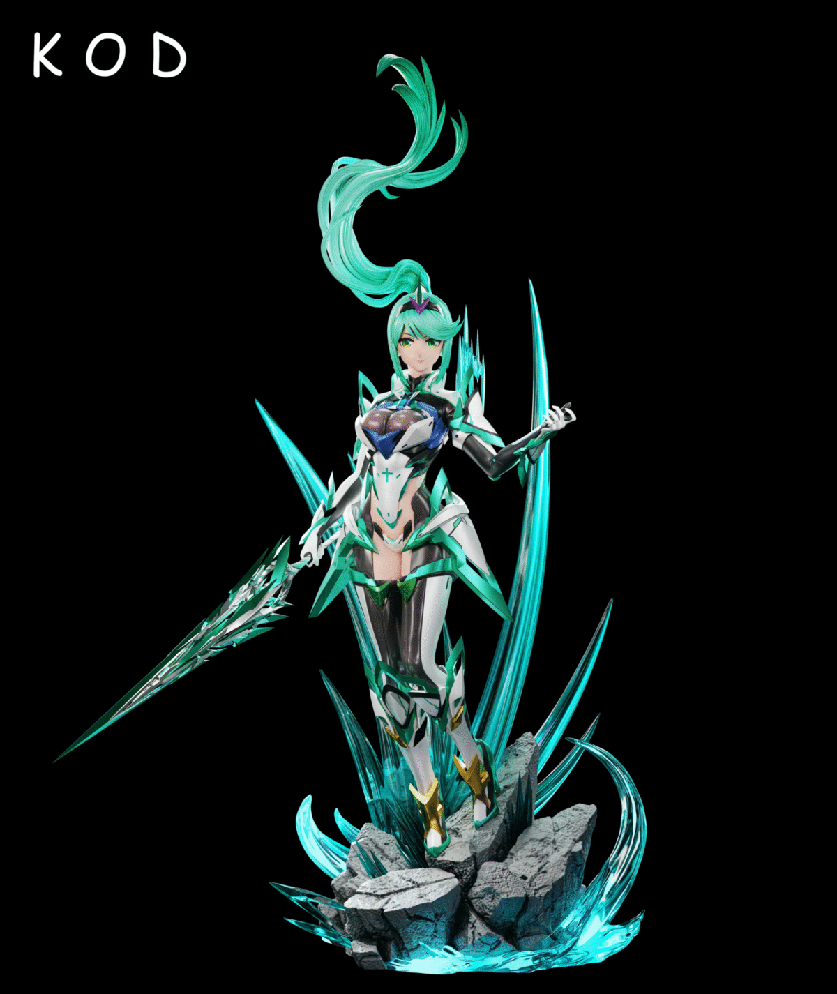 kod studio xenoblade chronicles 2 pneuma estatua resina 1 6 1 41