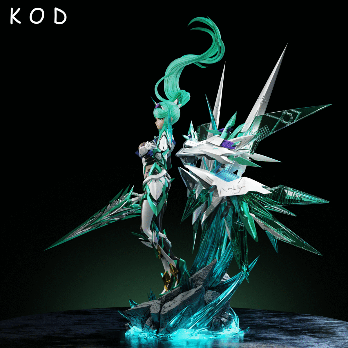 kod studio xenoblade chronicles 2 pneuma estatua resina 1 6 1 42