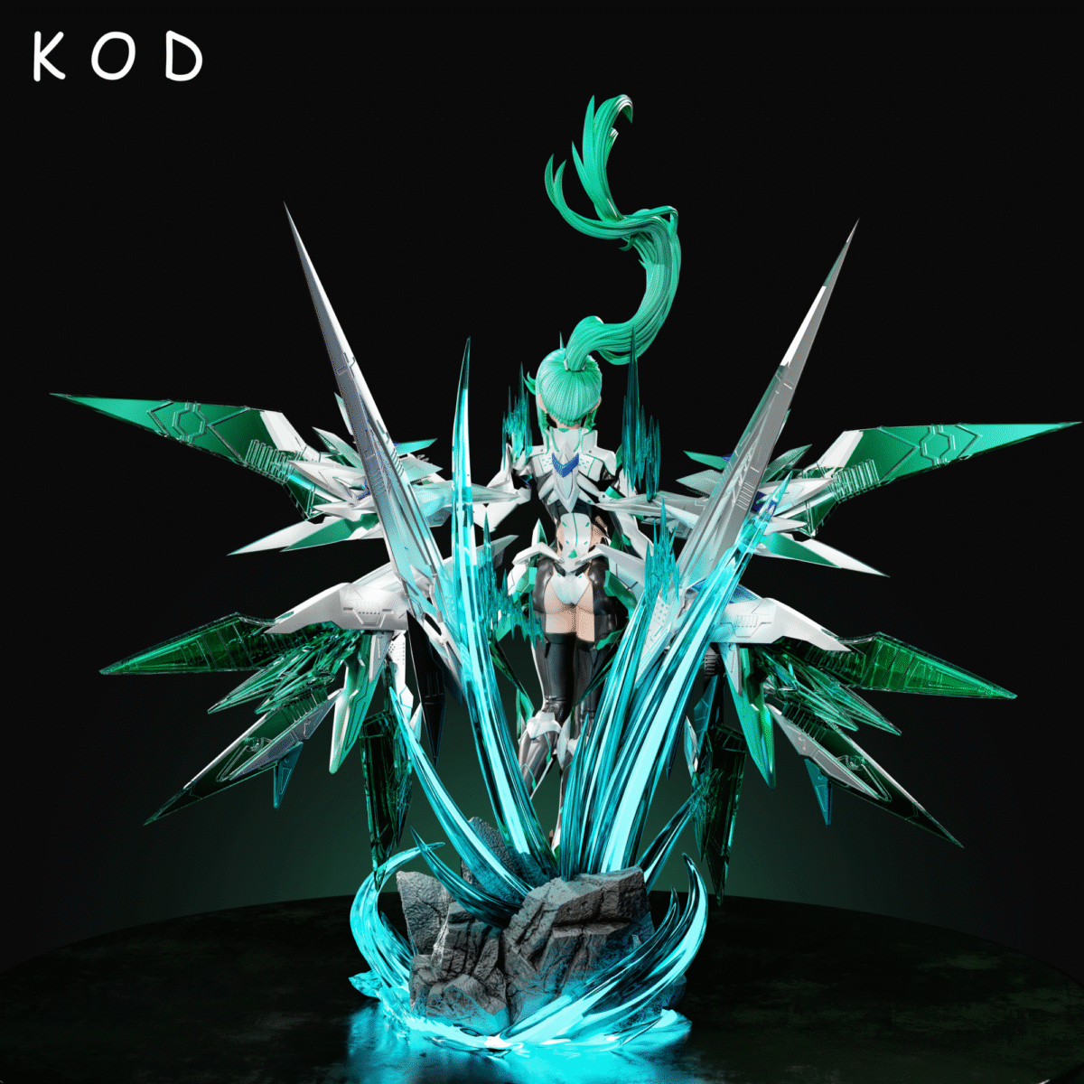kod studio xenoblade chronicles 2 pneuma estatua resina 1 6 1 43
