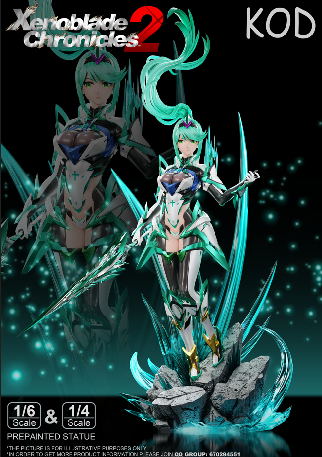 kod studio xenoblade chronicles 2 pneuma estatua resina 1 6 1 45