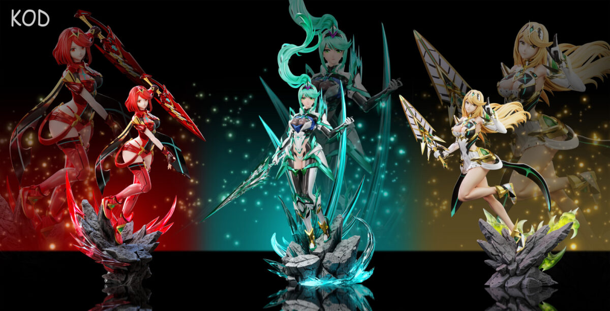 kod studio xenoblade chronicles 2 pneuma estatua resina 1 6 1 46