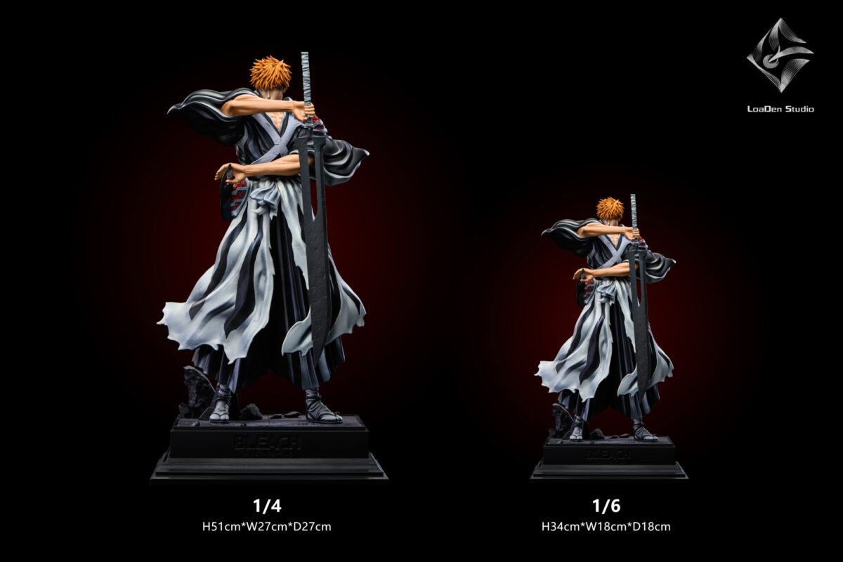 kurosaki ichigo bleach tybw estatua resina loaden1