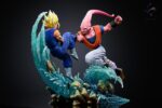 loaden studio dragon ball z vegetto vs buuhan estatua resina 1 67