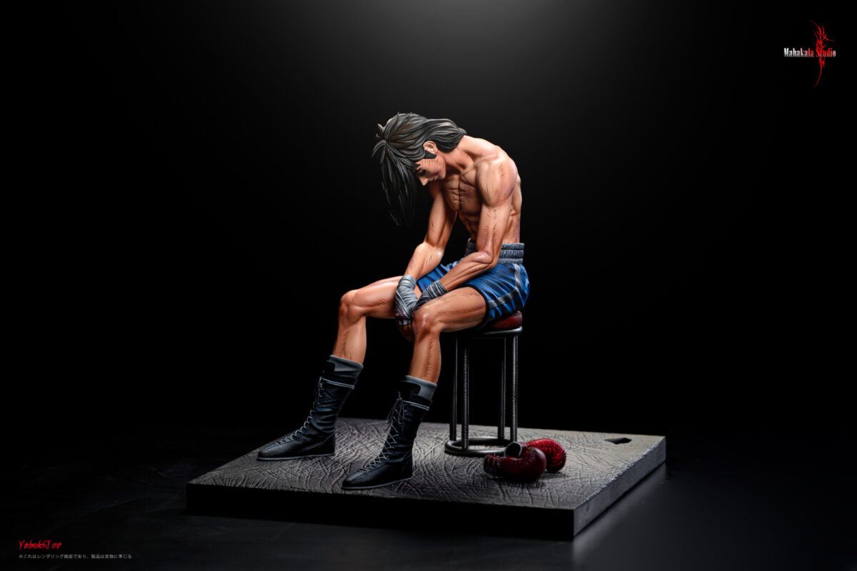 mahakala studio ashita no joe joe yabuki estatua resina 1 613
