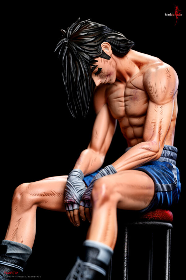 mahakala studio ashita no joe joe yabuki estatua resina 1 68