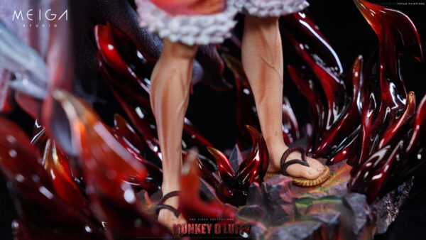 meiga studio one piece monkey d luffy estatua resina6