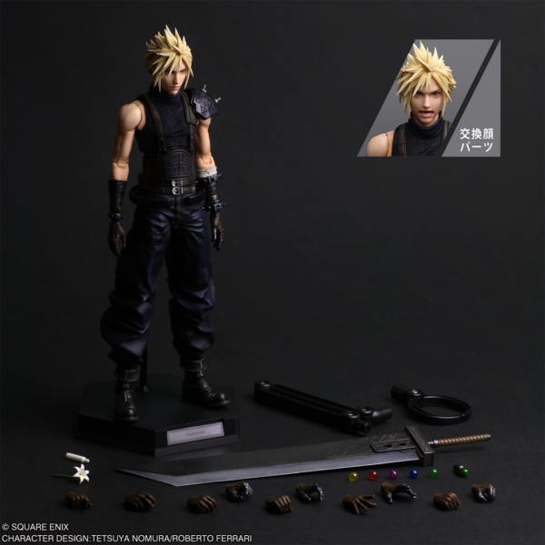 play arts shin cloud strife 1 6 final fantasy vii rebirth2